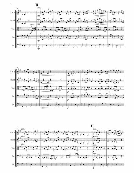 Waltzing Matilda String Orchestra Page 2