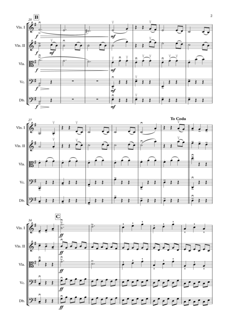 Waltzing Wolfgang For String Orchestra By Adrian Mansukhani Page 2