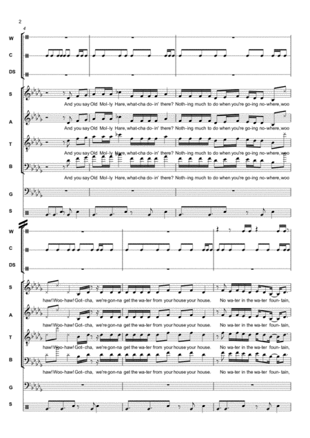 Water Fountain Satb Page 2