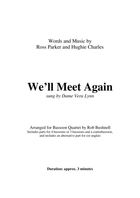 We Ll Meet Again Vera Lynn Bassoon Quartet Page 2