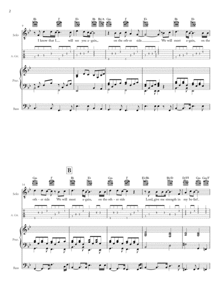 We Will Meet Again Score And Parts Page 2