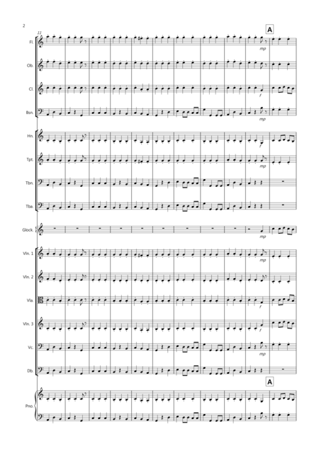 We Wish You A Merry Christmas For School Orchestra Page 2