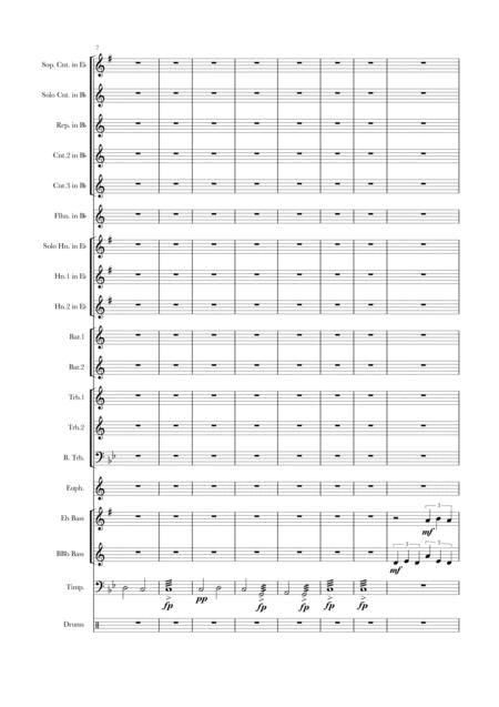 Weardale Dawn Variations For Brass Band Page 2