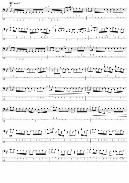 Weather Report Jaco Pastorius Black Market Live 8 30 Complete And Accurate Bass Transcription Whit Tab Page 2