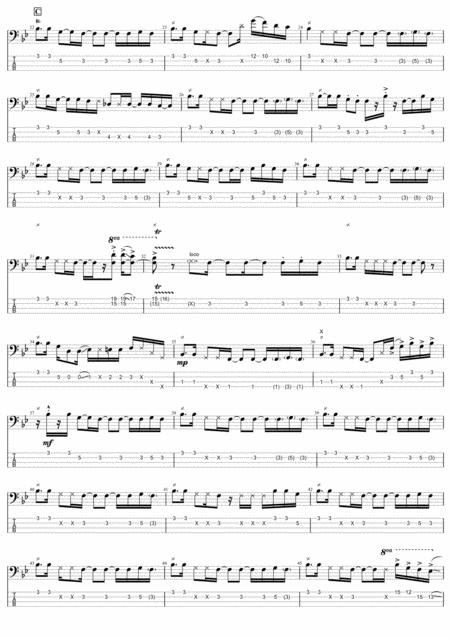 Weather Report Jaco Pastorius Black Market Live In Germany Complete And Accurate Bass Transcription Whit Tab Page 2