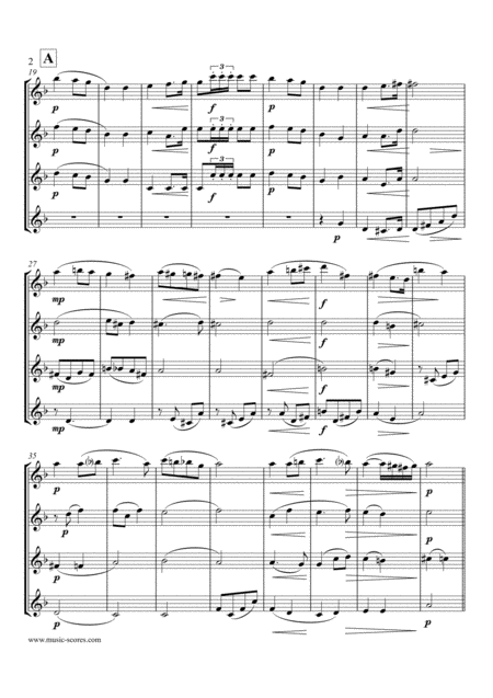 Wedding March From Lohengrin 4 Flutes Page 2