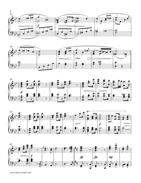 Wedding March From Lohengrin Piano Long Version Page 2