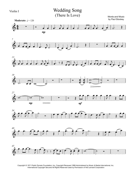 Wedding Song There Is Love String Trio For String Trio Page 2