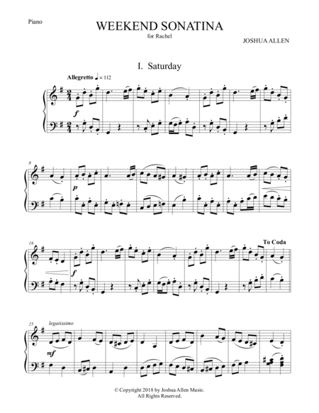 Weekend Sonatina Page 2