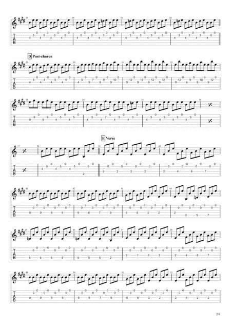 Wexford Carol Traditional For Solo Fingerstyle Guitar Page 2