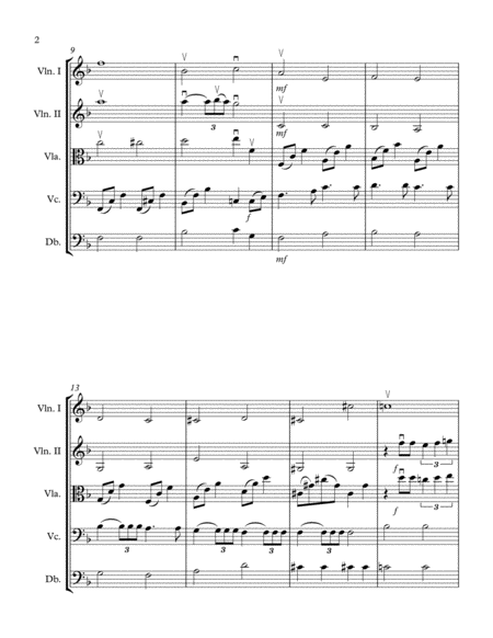 What A Wonderful World String Orchestra Intermediate Advanced Page 2