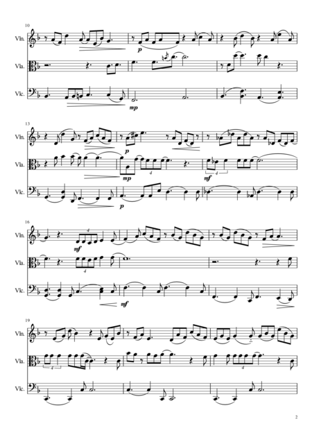 What A Wonderful World Violin Viola Cello Page 2