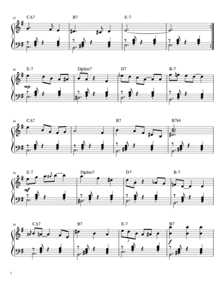 What Child Is This Jazz Piano Page 2