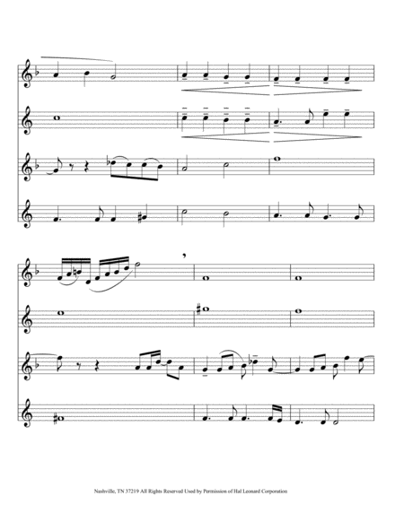 What I Did For Love For Satb Sax Quartet Page 2