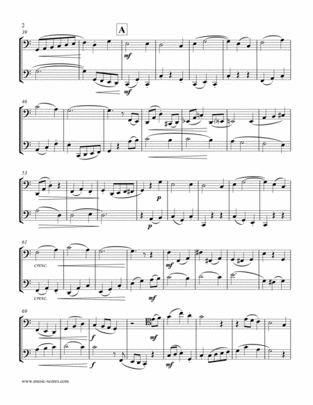 When Irish Eyes Are Smiling Cello Duet Page 2