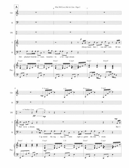 Who Will Love Me As I Am From Side Show Conductor Score And Band Parts Page 2