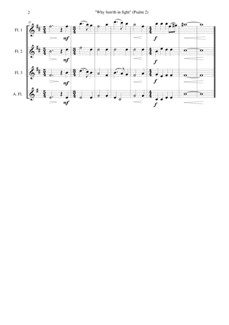 Why Fum Th In Fight For 3 Flutes And 1 Alto Flute Page 2