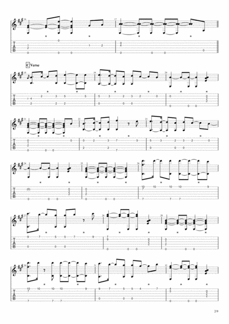 Wicked Game For Solo Fingerstyle Guitar Page 2