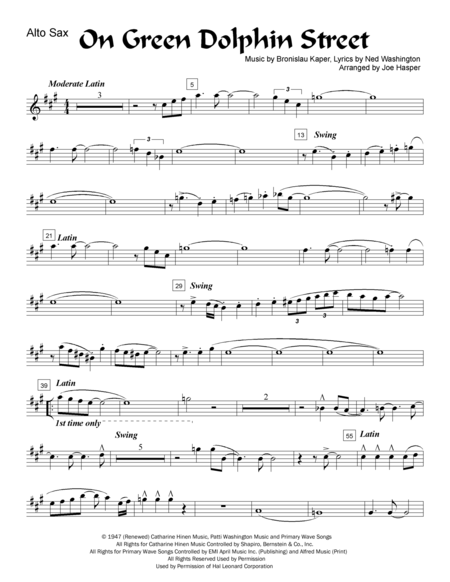 Wild Rider From Album For The Young For Saxophone Quartet Page 2