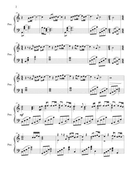 Wind Of Change Piano Solo Page 2