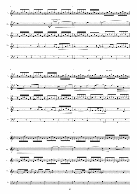 Wind Quintet Ave Maria Page 2