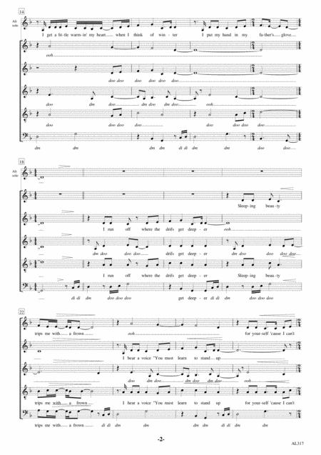 Winter Saatb Altsolo A Cappella Page 2