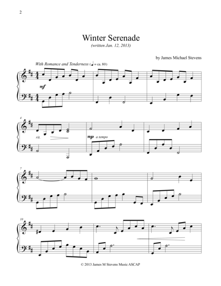 Winter Serenade Page 2