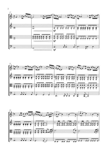 Wish You Were Here String Quartet Page 2