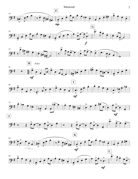 Witchcraft Strings Bass Page 2