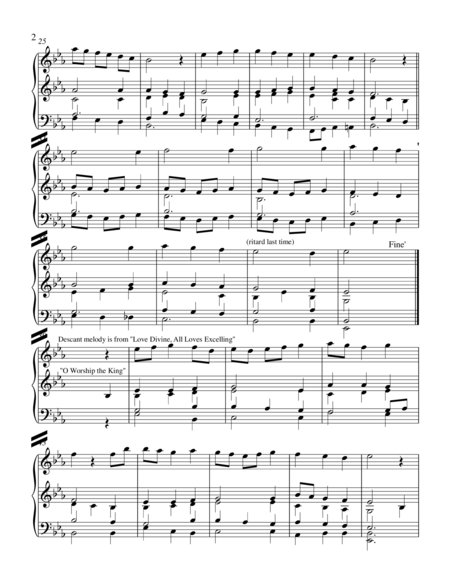 Wonder Love And Praise Medley Page 2