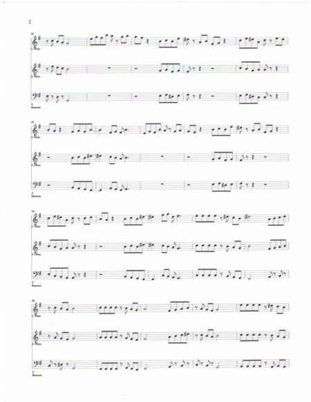 Woodwind Trio No 4 Page 2