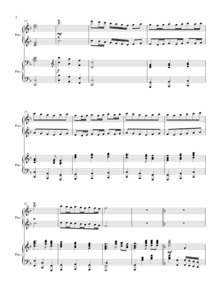 Worship The Almighty King 2 Piano Duet Page 2