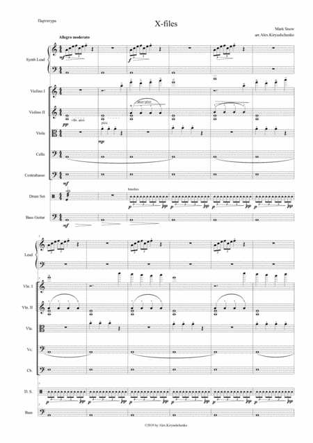 X Files In Arr For A String Orchestra Page 2
