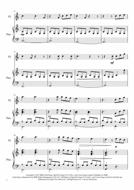 You Are The Reason Calum Scott Flute And Piano Page 2