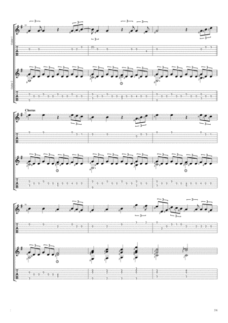 You Are The Reason Fingerstyle Guitar Duet Page 2