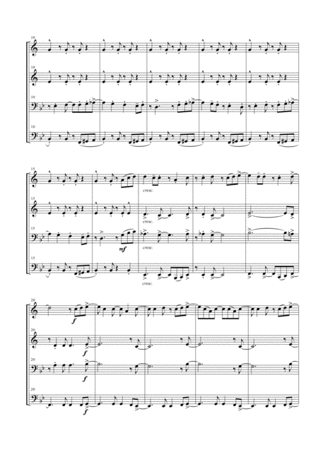 You Cant Stop The Beat From Hairspray For Brass Quartet Page 2