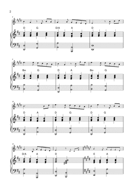 You Raise Me Up For Trumpet And Piano D Major Page 2