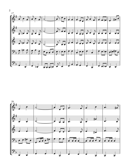 You Re A Grand Old Flag For Brass Quintet Page 2