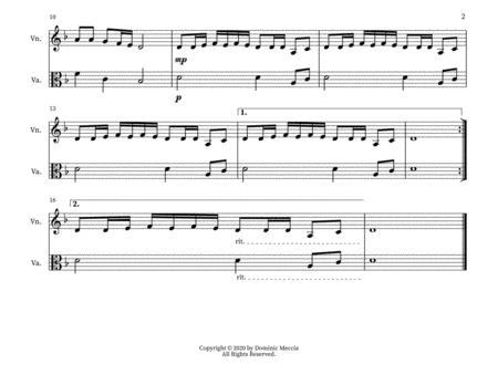 Zum Gali Gali Violin And Viola Duet Page 2