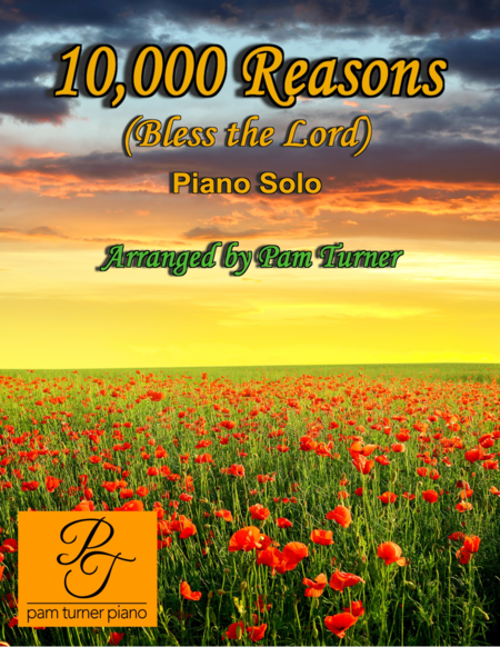 10 000 Reasons Bless The Lord Intermediate Piano Solo Sheet Music