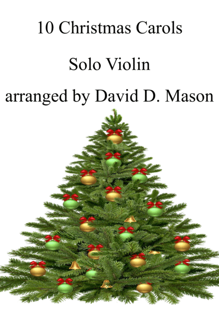 10 Christmas Carols For Solo Violin Sheet Music