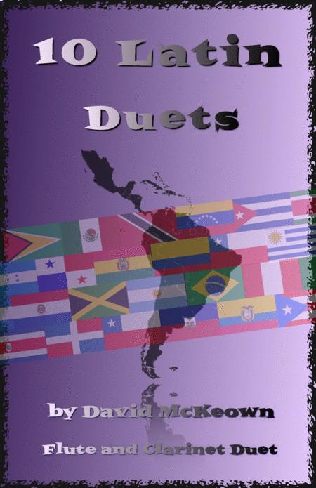 10 Latin Duets For Flute And Clarinet Sheet Music