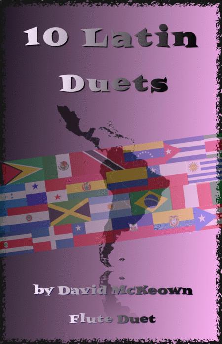 10 Latin Duets For Flute Sheet Music