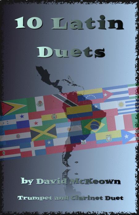 Free Sheet Music 10 Latin Duets For Trumpet And Clarinet