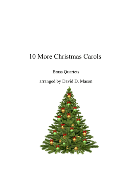 10 More Christmas Carols For Brass Quartet Sheet Music