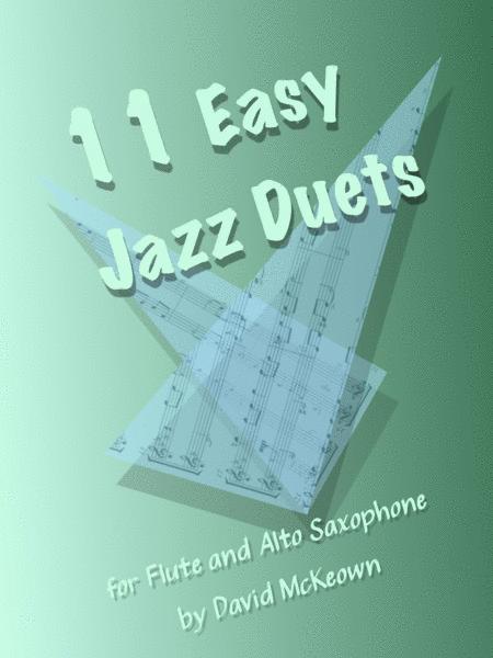 11 Easy Jazz Duets For Flute And Alto Saxophone Sheet Music