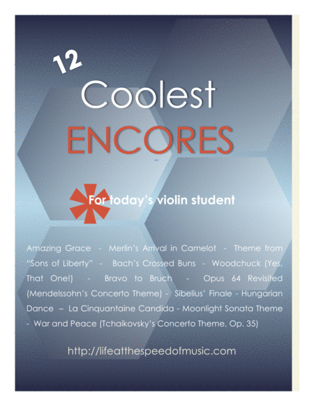 12 Coolest Encores For Todays Violin Student Sheet Music