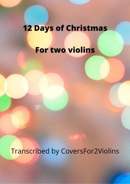 Free Sheet Music 12 Days Of Christmas