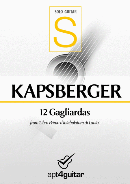 12 Gagliardas Sheet Music