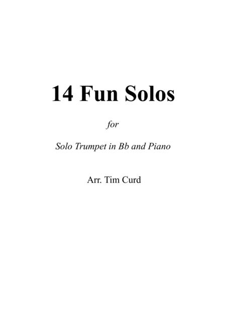 14 Fun Solos For Trumpet And Piano Sheet Music